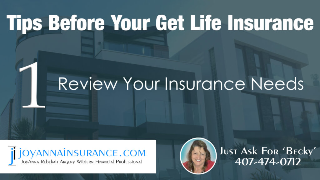 First Tip for Getting Life Insurance In Volusia County